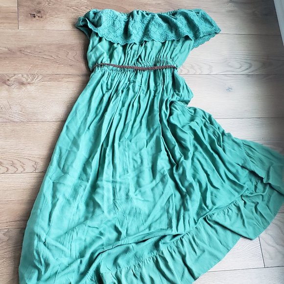 Rodeo Time! western Women's Strapless Summer Dress. - Picture 2 of 12